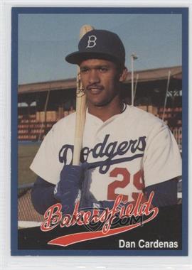 1991 Cal League Bakersfield Dodgers - [Base] #22 - Daniel Cardenas