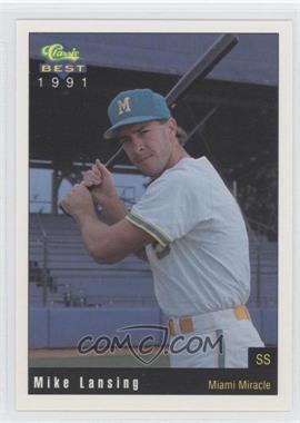 1991 Classic Best Miami Miracle - [Base] #21 - Mike Lansing