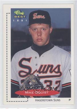 1991 Classic Best Minor League - [Base] #188 - Mike Oquist