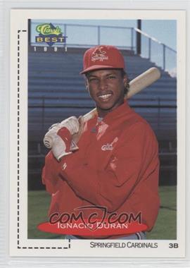 1991 Classic Best Minor League - [Base] #283 - Ignacio Duran