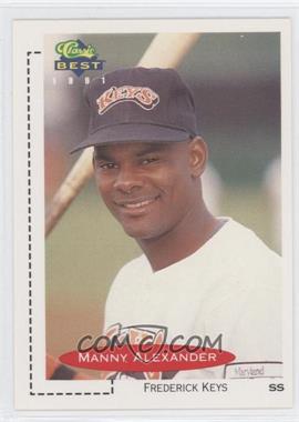 1991 Classic Best Minor League - [Base] #97 - Manny Alexander