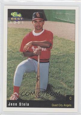 1991 Classic Best Quad City Angels - [Base] #13 - Jose Stela