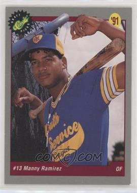 1991 Classic Draft Picks - [Base] #10 - Manny Ramirez