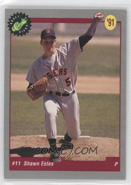 1991 Classic Draft Picks - [Base] #8 - Shawn Estes