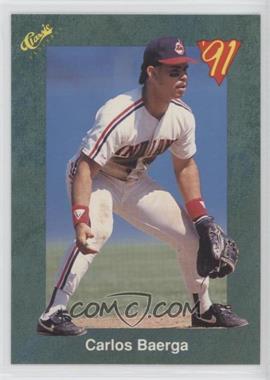 1991 Classic Update Green Travel Edition - [Base] #T22 - Carlos Baerga