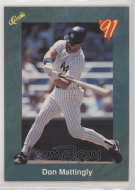 1991 Classic Update Green Travel Edition - [Base] #T56 - Don Mattingly
