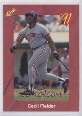 1991 Classic Update Red Travel Edition - [Base] #T69 - Cecil Fielder