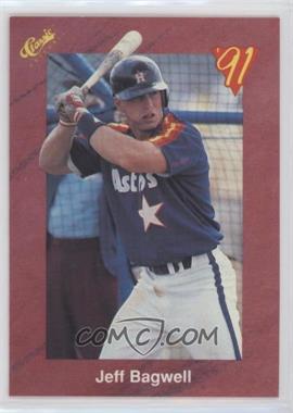1991 Classic Update Red Travel Edition - [Base] #T84 - Jeff Bagwell