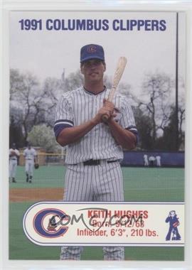 1991 Cracker Jack Columbus Clippers Police - [Base] #_KEHU - Keith Hughes