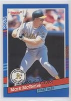 Mark McGwire (Bottom Stripes are Red and White) [Good to VG‑EX]
