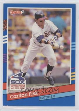 1991 Donruss - [Base] #108.2 - Carlton Fisk (Right Border has Yellow Stripes Near Bottom)