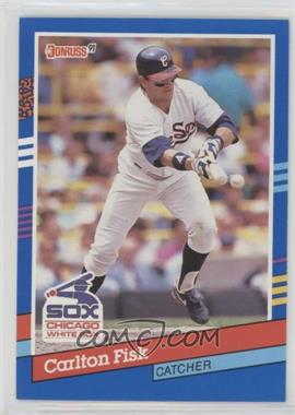 1991 Donruss - [Base] #108.2 - Carlton Fisk (Right Border has Yellow Stripes Near Bottom)