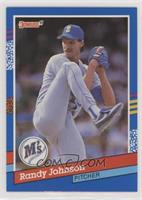 Randy Johnson (Right Border has Yellow Stripes) [Noted]