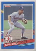 Wade Boggs (Red Bottom Stripes on Right Border)