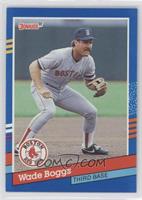 Wade Boggs (Red Bottom Stripes on Right Border)