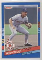 Wade Boggs (Blue Bottom Stripes on Right Border) [EX to NM]
