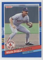 Wade Boggs (Blue Bottom Stripes on Right Border)