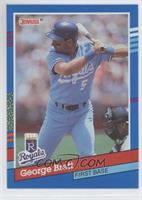 George Brett (One Stripe in Right Middle Border)