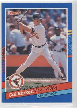 1991 Donruss - [Base] #223.1 - Cal Ripken Jr. (2 Yellow Stripes on Top Right Border)