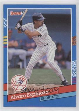 1991 Donruss - [Base] #226.1 - Alvaro Espinoza (2 Purple Stripes on Right Border)