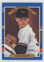 Diamond Kings - Gregg Olson (Two Yellow Lines Left Border)