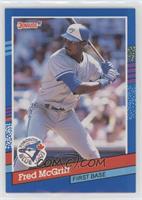 Fred McGriff (Right Border has 2 Designs)