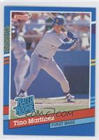 Rated Rookie - Tino Martinez (2 Yellow Stripes on Card Right)