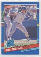 Rated Rookie - Tino Martinez (2 Yellow Stripes on Card Right)