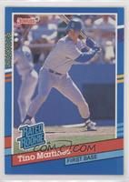 Rated Rookie - Tino Martinez (2 Yellow Stripes on Card Right)