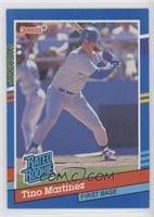 Rated Rookie - Tino Martinez (2 Yellow Stripes on Card Right)