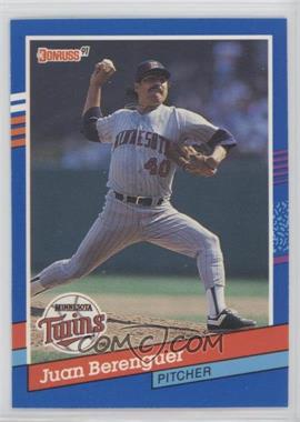 1991 Donruss - [Base] #340 - Juan Berenguer