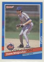 Dave Magadan (2 Yellow Stripes on Right Border)