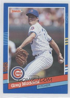 1991 Donruss - [Base] #374.1 - Greg Maddux (Right Border has Yellow Stripes)