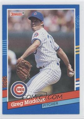 1991 Donruss - [Base] #374.1 - Greg Maddux (Right Border has Yellow Stripes)