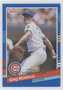 1991 Donruss - [Base] #374.1 - Greg Maddux (Right Border has Yellow Stripes)