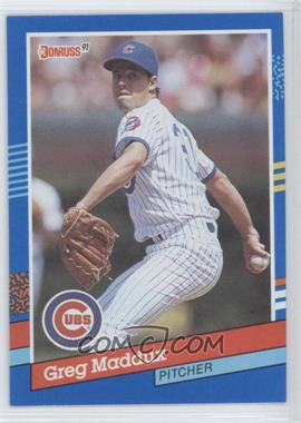 1991 Donruss - [Base] #374.1 - Greg Maddux (Right Border has Yellow Stripes)