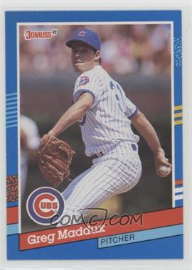 1991 Donruss - [Base] #374.1 - Greg Maddux (Right Border has Yellow Stripes)