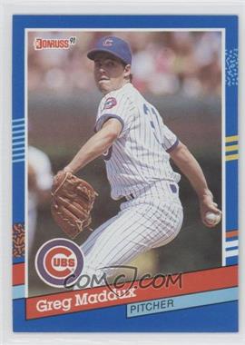 1991 Donruss - [Base] #374.1 - Greg Maddux (Right Border has Yellow Stripes)