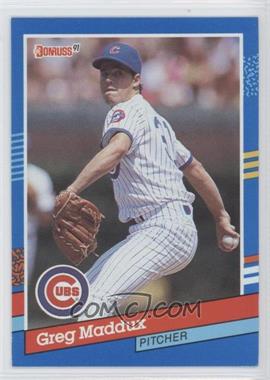 1991 Donruss - [Base] #374.1 - Greg Maddux (Right Border has Yellow Stripes)