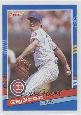 1991 Donruss - [Base] #374.1 - Greg Maddux (Right Border has Yellow Stripes)