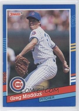 1991 Donruss - [Base] #374.1 - Greg Maddux (Right Border has Yellow Stripes)