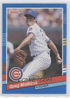 Greg Maddux (Right Border has Yellow Stripes) [Good to VG‑EX]