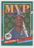 Ken Griffey Jr. (Yellow Stripes on Right Border)