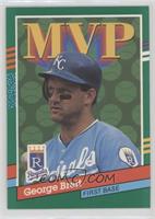 George Brett (Yellow Stripes on Right Border)