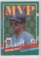 George Brett (Yellow Stripes on Right Border)