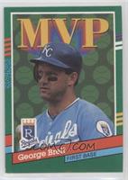 George Brett (Yellow Stripes on Right Border) [EX to NM]