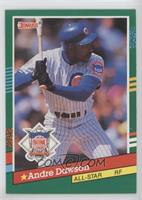 Andre Dawson (Red and White Stripes at Bottom Right Border)