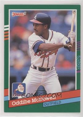 1991 Donruss - [Base] #450.2 - Oddibe McDowell (Blue Design on Right Border)