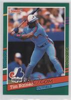 Tim Raines (3 Purple Stripes on Right Border)