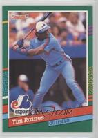 Tim Raines (3 Purple Stripes on Right Border)